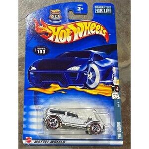Hot Wheels Silver The Demon 103 Blister